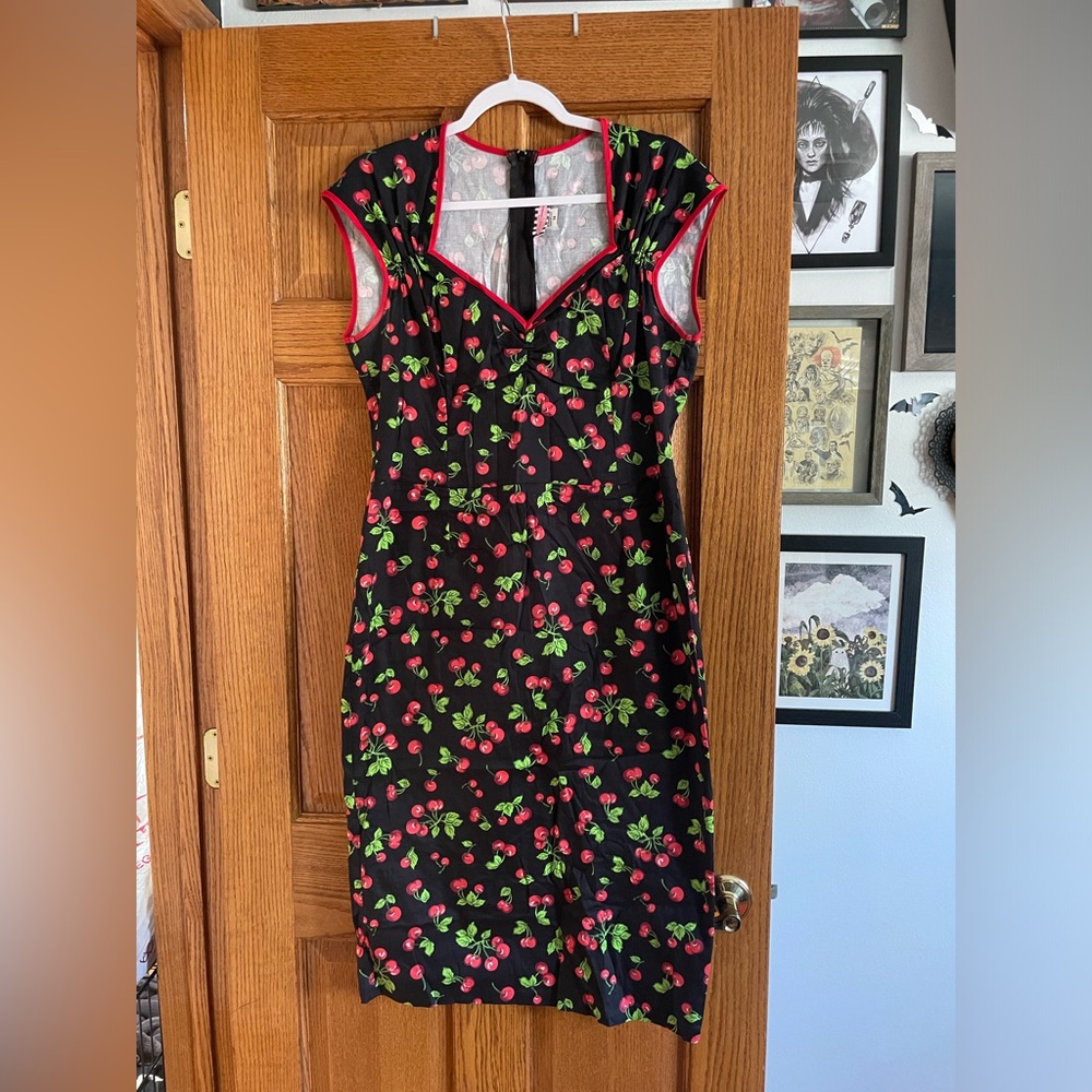 Pinup Couture Black Cherry Dress